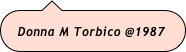 Donna M Torbico @1987