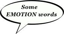 Some EMOTION words