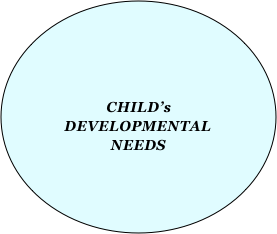 





                        CHILD’s 
              DEVELOPMENTAL
                        NEEDS